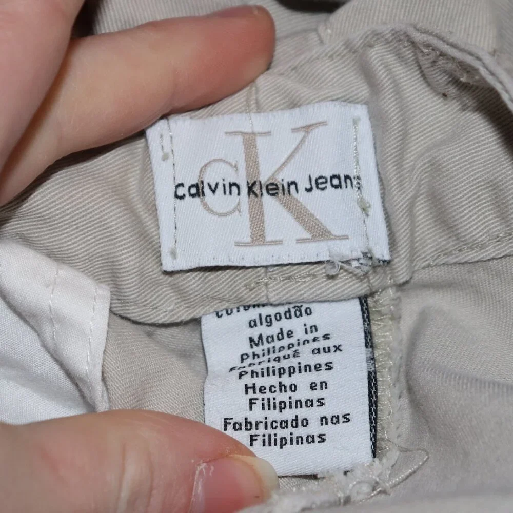 Calvin Klein Jeans Khakis · Women’s Size 4/32 · Tan